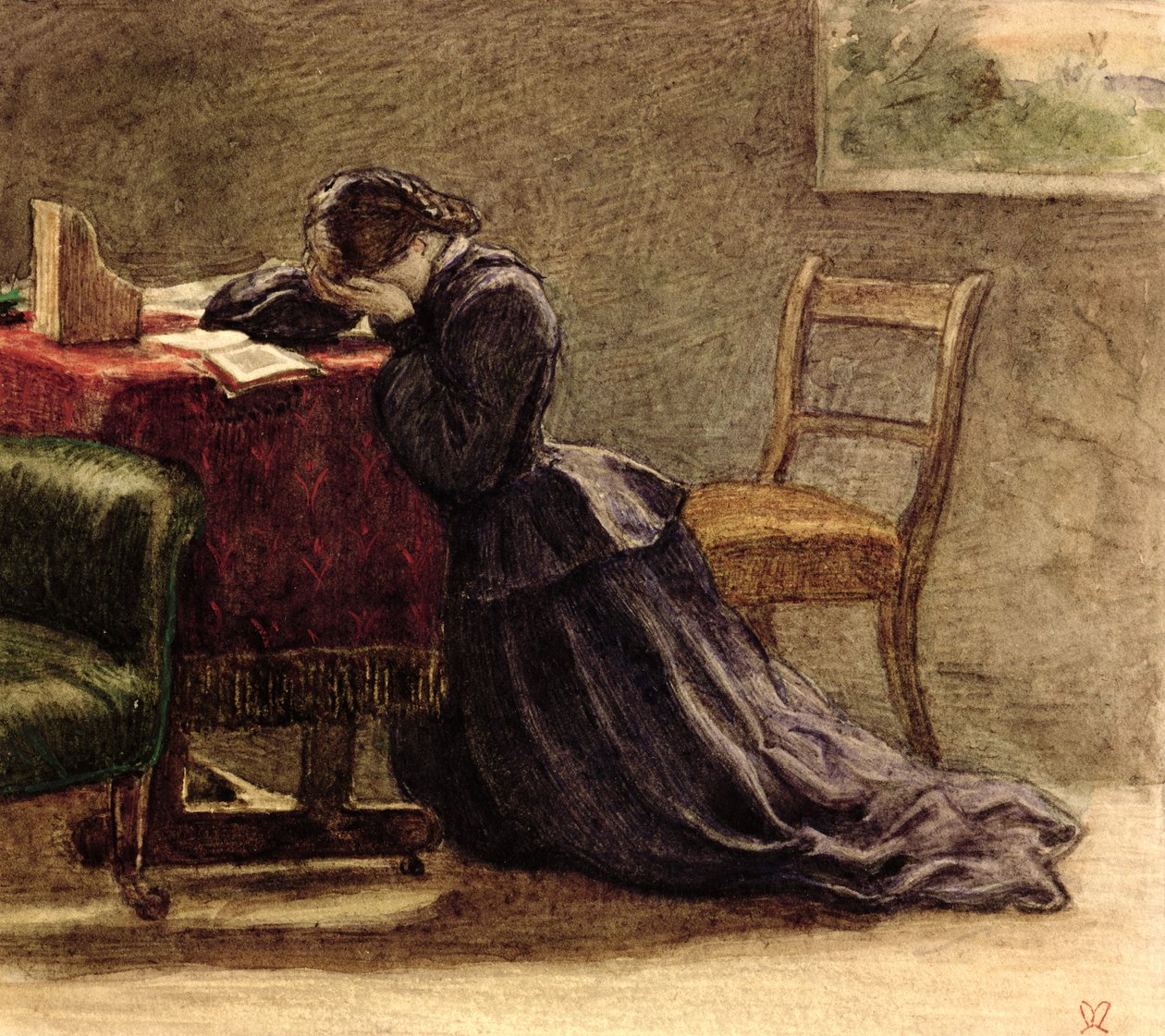 Uma esposa de John Everett Millais