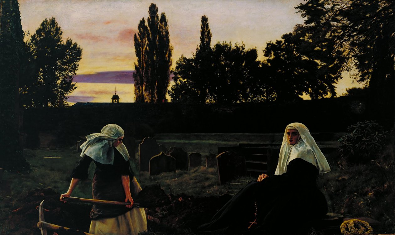 O Vale do Descanso de John Everett Millais