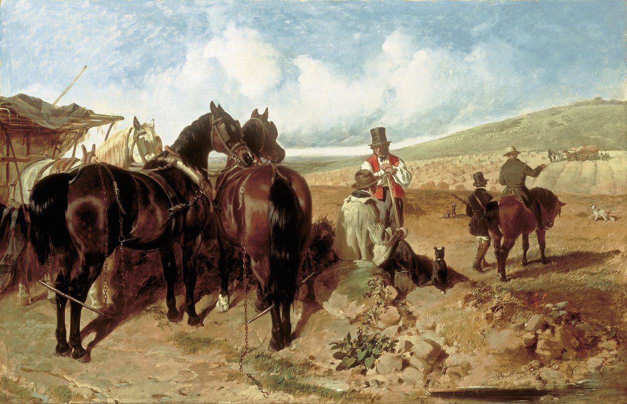 Outono de John Frederick Herring Senior