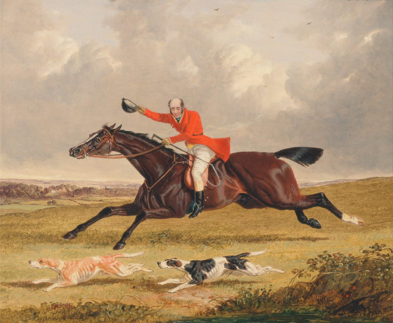 Foxhunting - cães encorajadores de John F. Herring