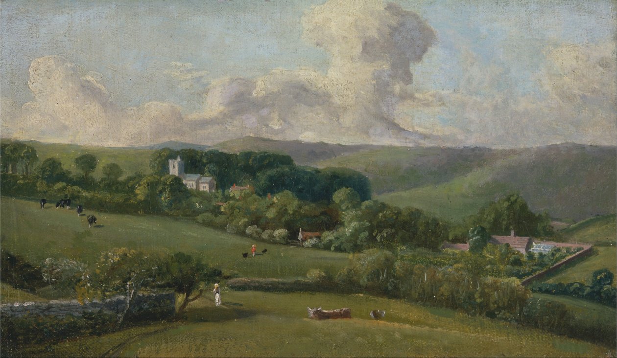 Osmington - uma vista para a aldeia de John Fisher