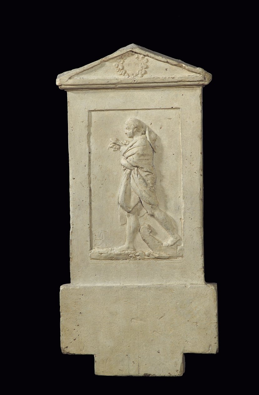 Monumento ao Dr. John Sibthorp, 1799-1802 (gesso) de John Flaxman