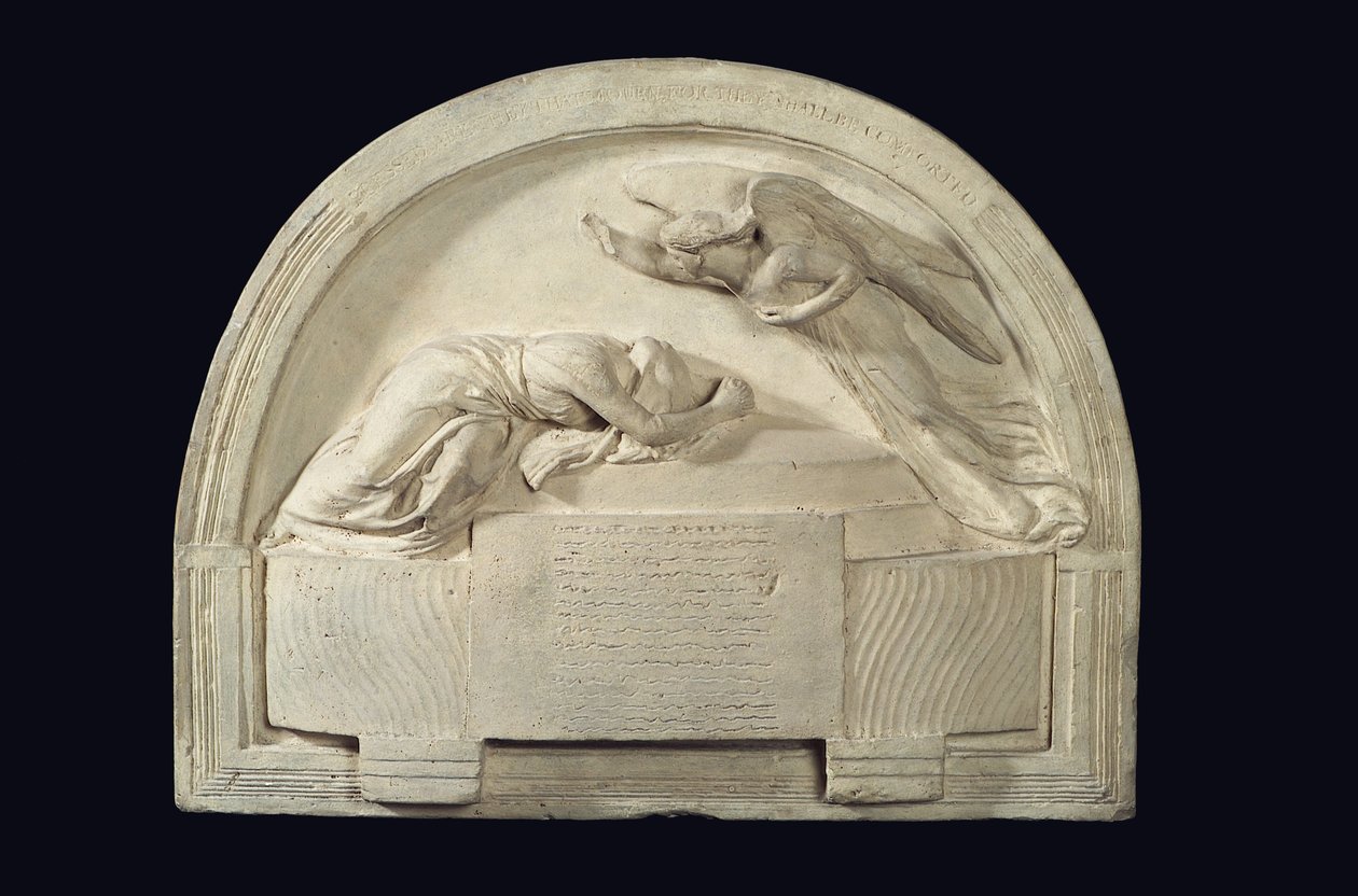 Monumento a Mary Blackshaw, 1798-99 (gesso) de John Flaxman