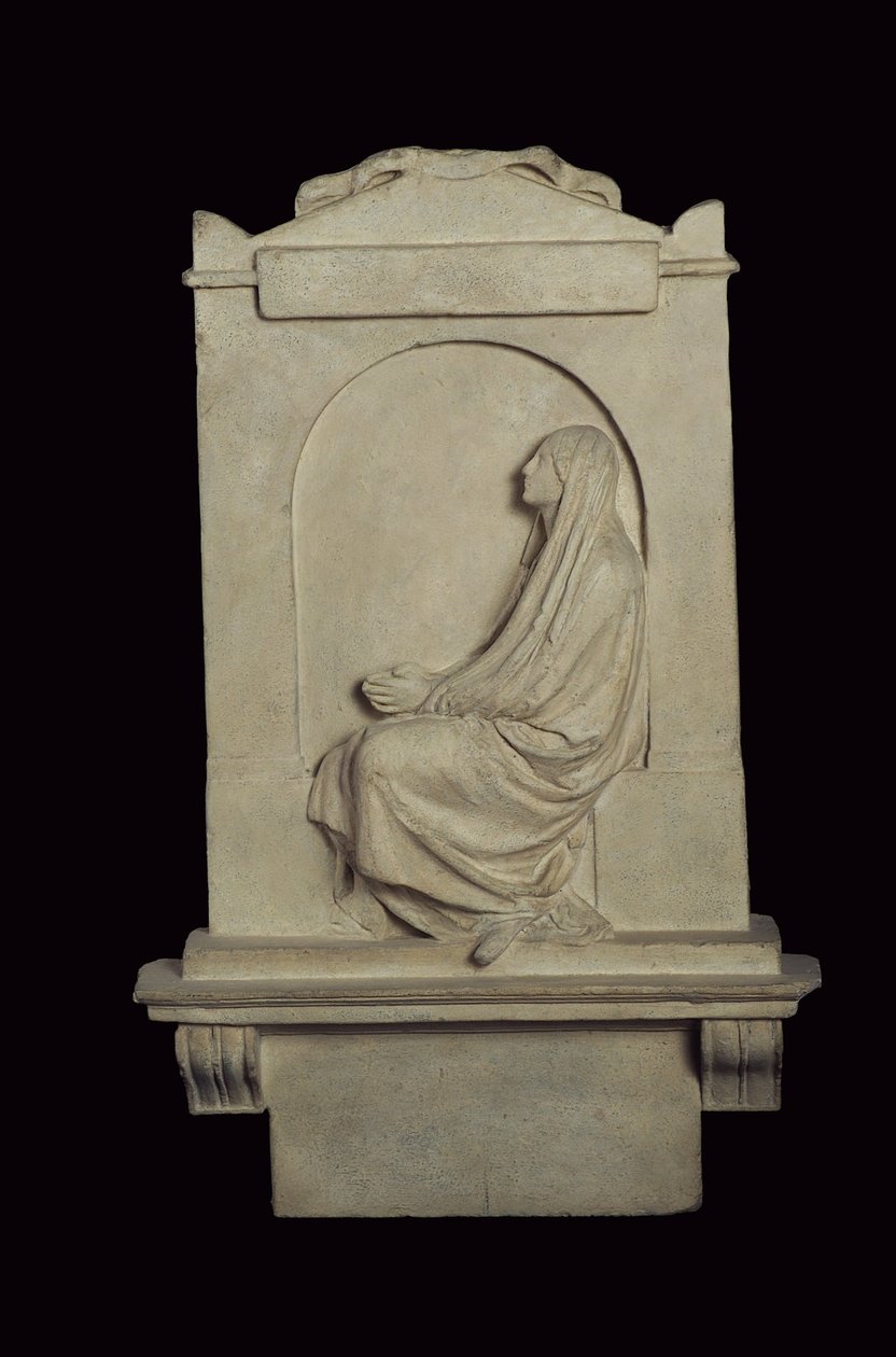 Monumento à Família Baring, 1806-13 (gesso) de John Flaxman