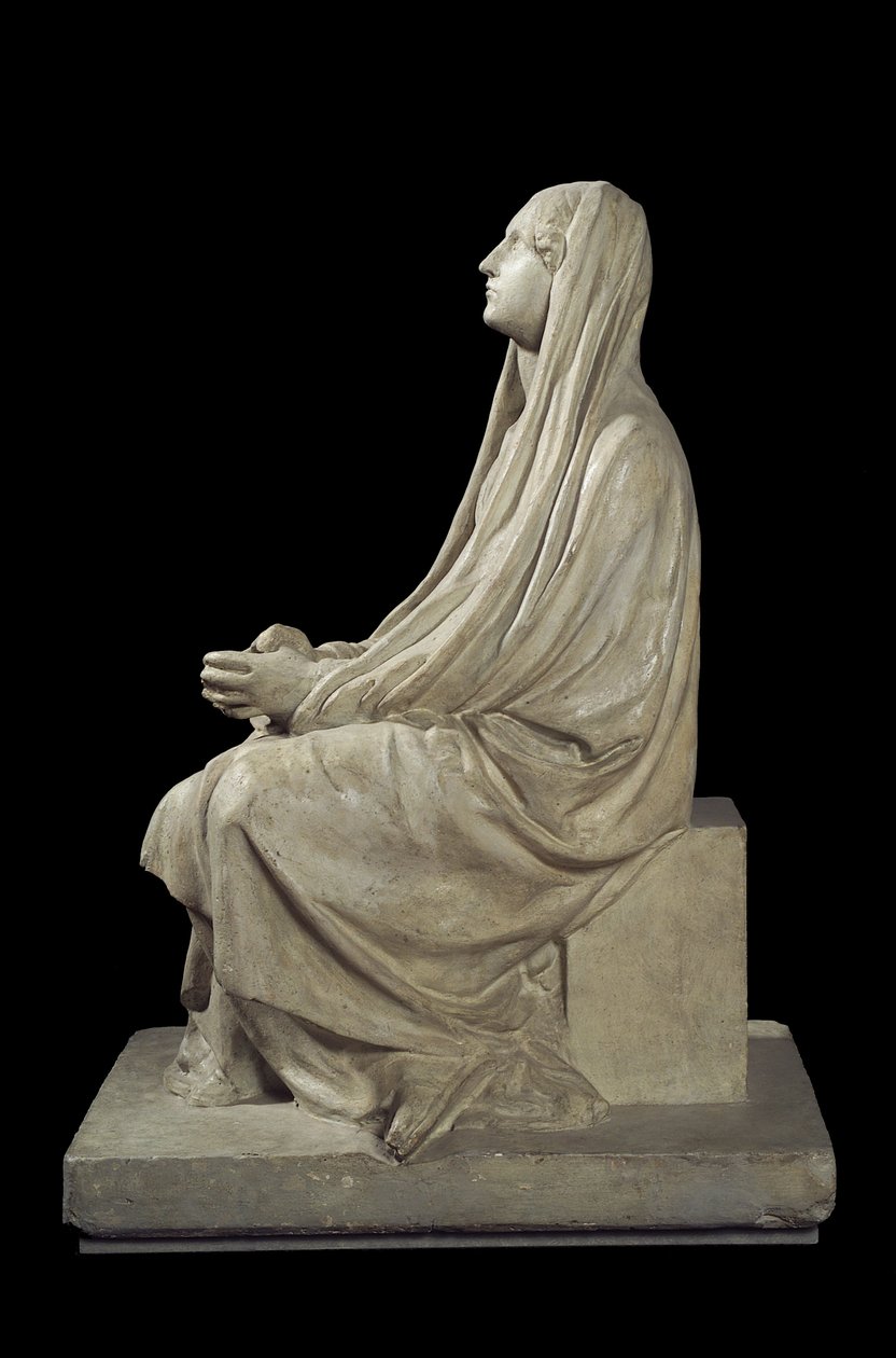 Monumento à Família Bromley, 1811-13 (gesso) de John Flaxman