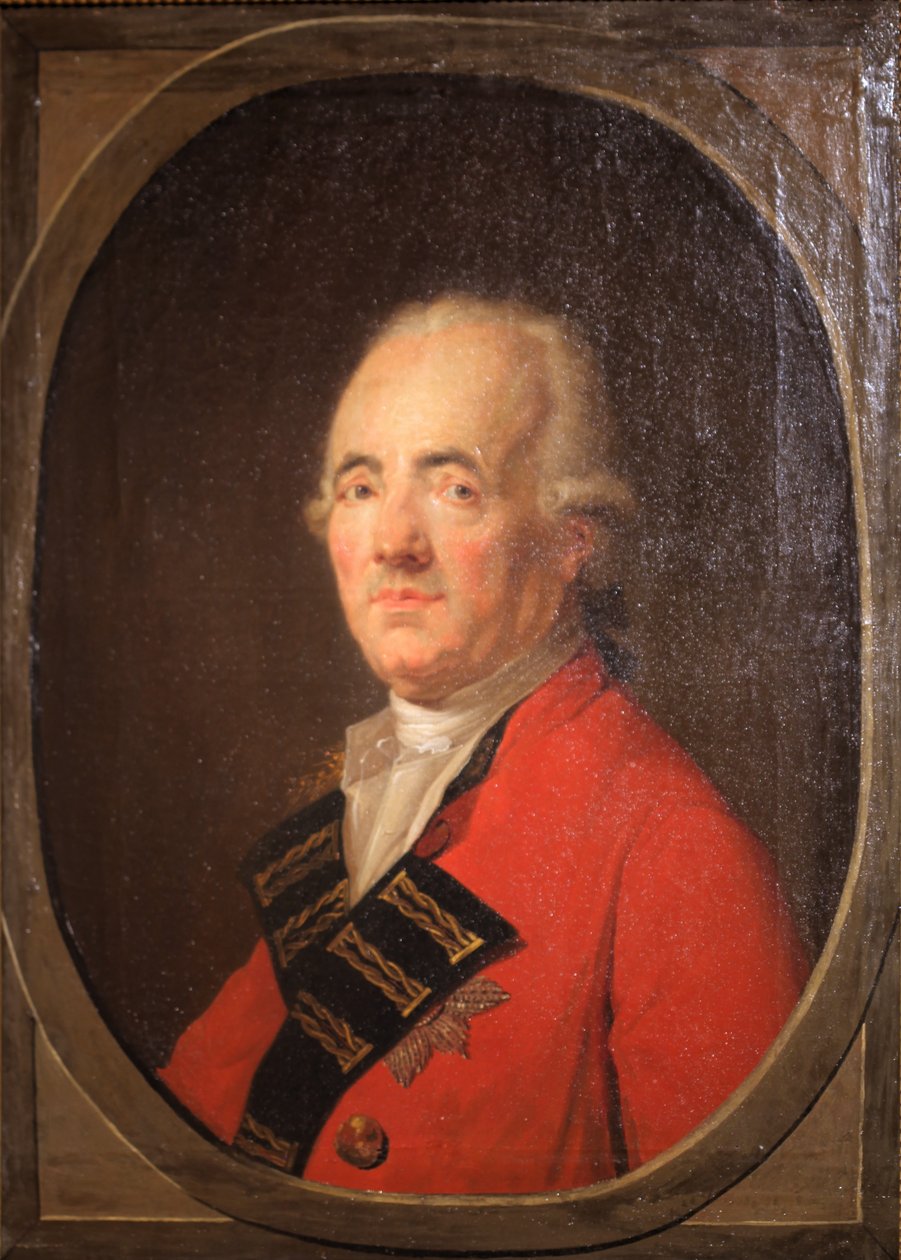 Retrato do general Frederick Haldimand (1718-1791) de John Francis Rigaud