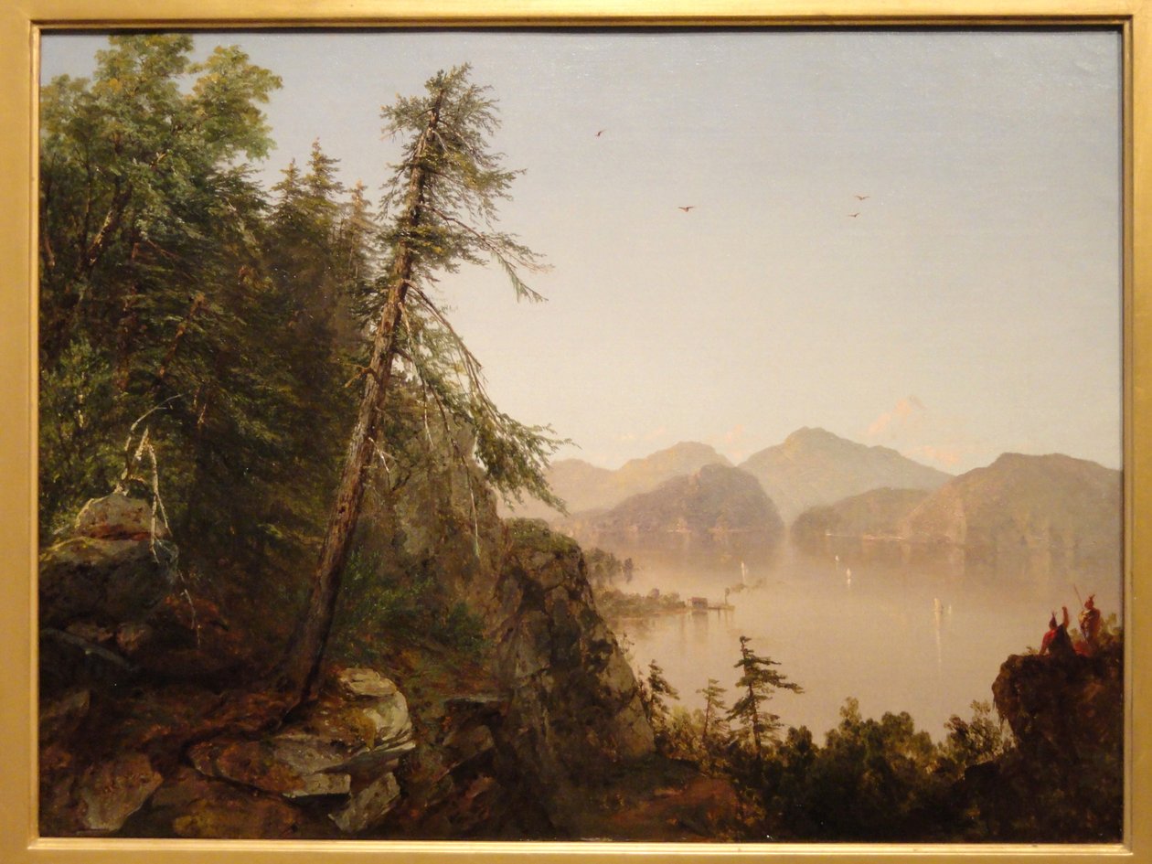 Ao longo do Hudson de John Frederick Kensett