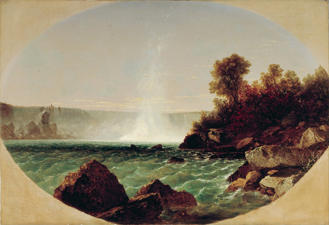 Cataratas do Niágara de John Frederick Kensett
