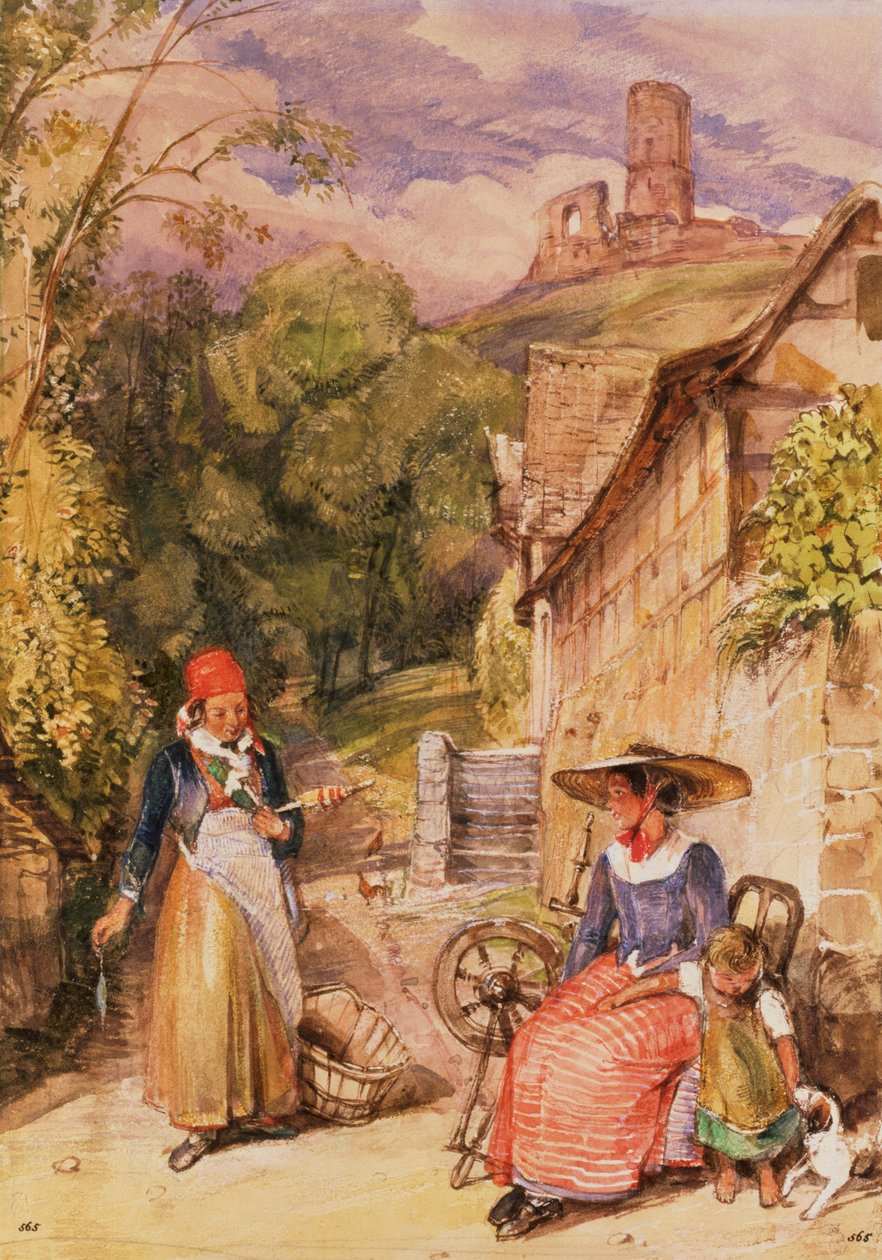Camponeses da Floresta Negra de John Frederick Lewis