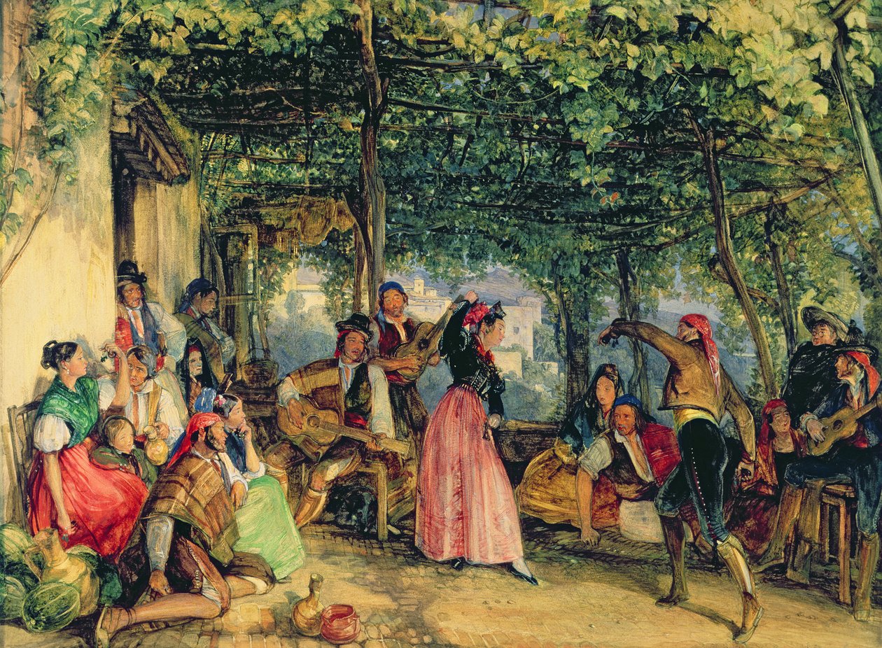 A festa em Granada de John Frederick Lewis