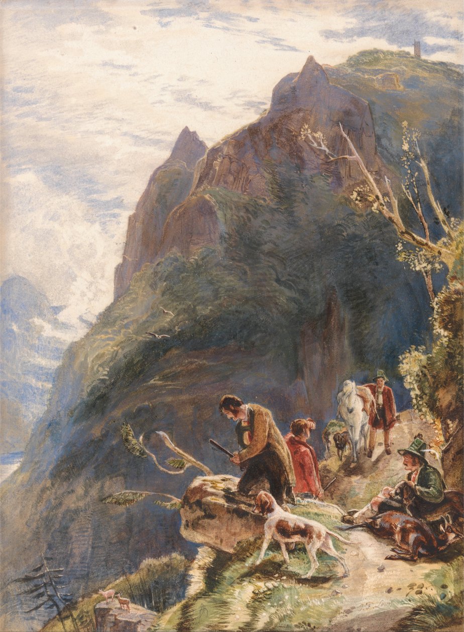 Caçadores tiroleses de John Frederick Lewis