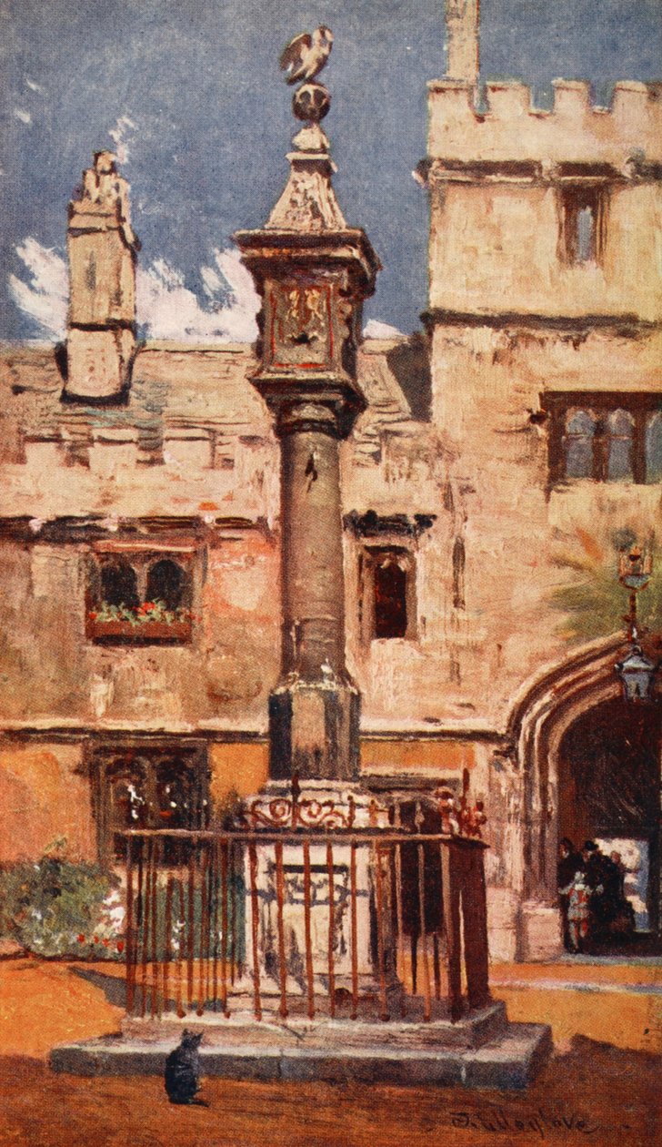 Corpus Christi College de 1903 de John Fulleylove