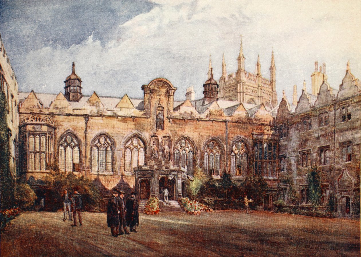 Colégio Oriel, 1903 de John Fulleylove