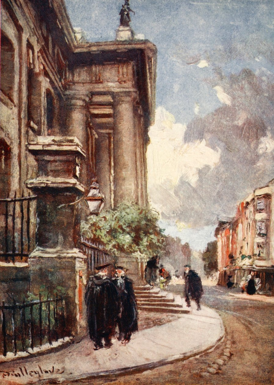 O Edifício Clarendon, Broad Street, 1903 de John Fulleylove