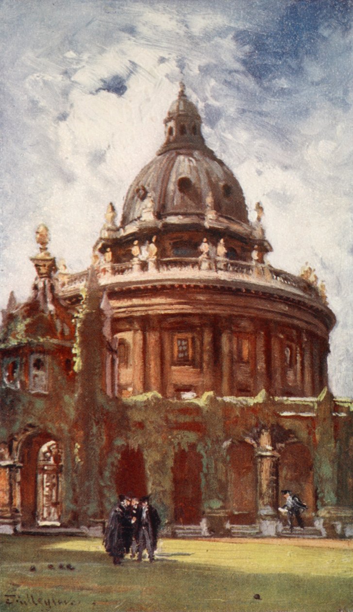 A Biblioteca Radcliffe, ou Camera Bodleian, do All Soul&39;s College, 1903 de John Fulleylove