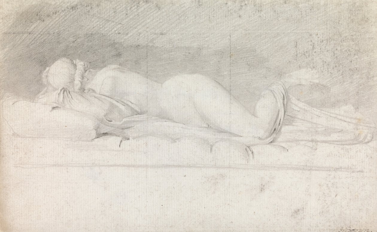 Estudo do Hermafrodita de John George Brown