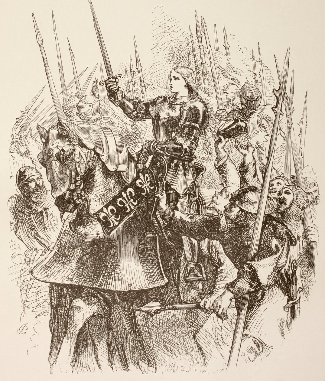 Joana d&39;Arc, 1890 de John Gilbert