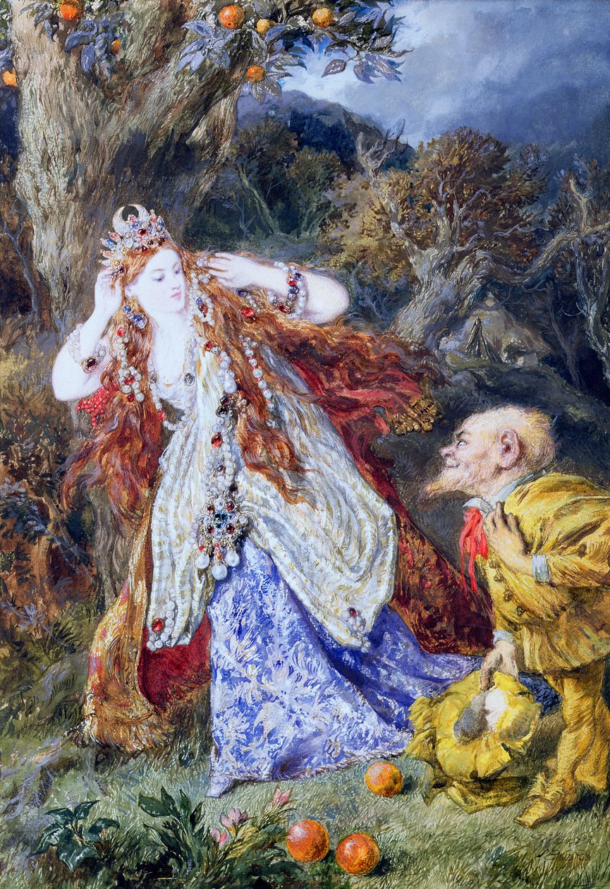 O anão amarelo, 1868 de John Gilbert