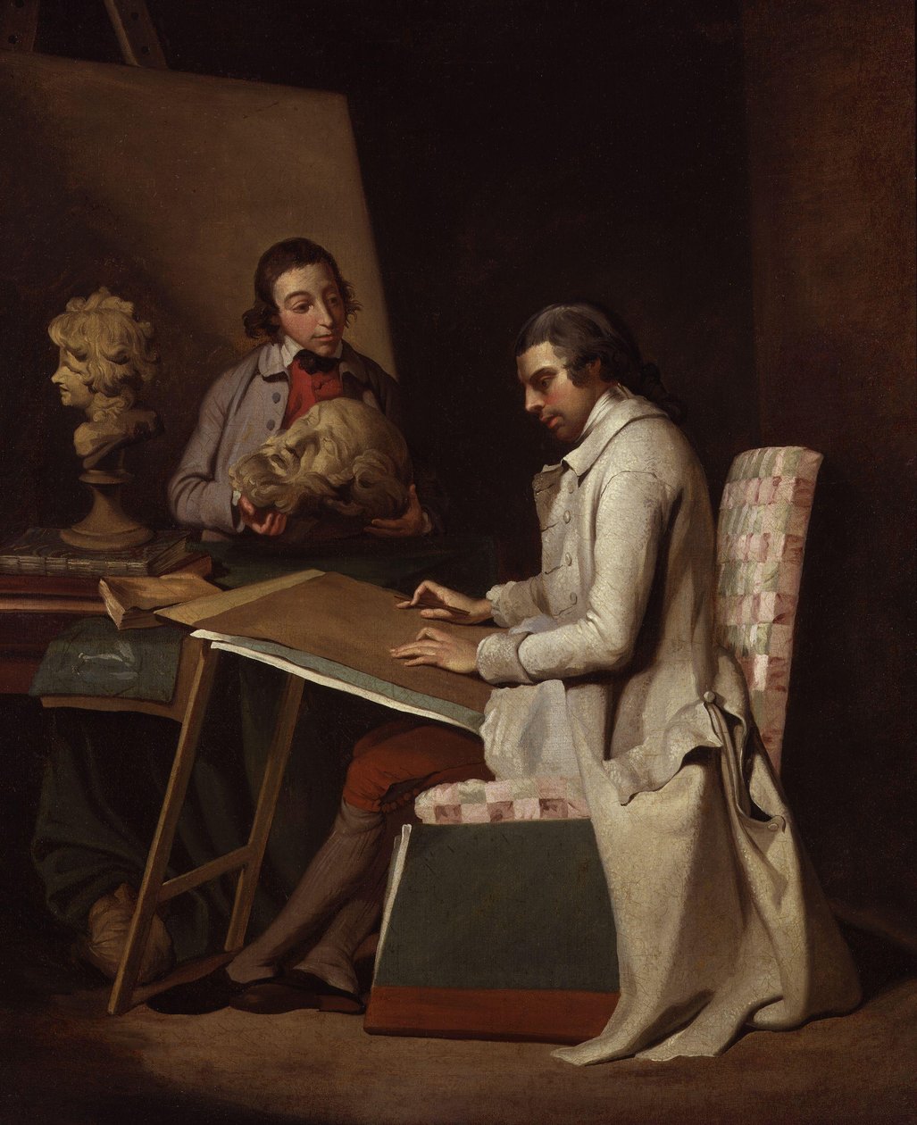 Auto-retrato de John Hamilton Mortimer