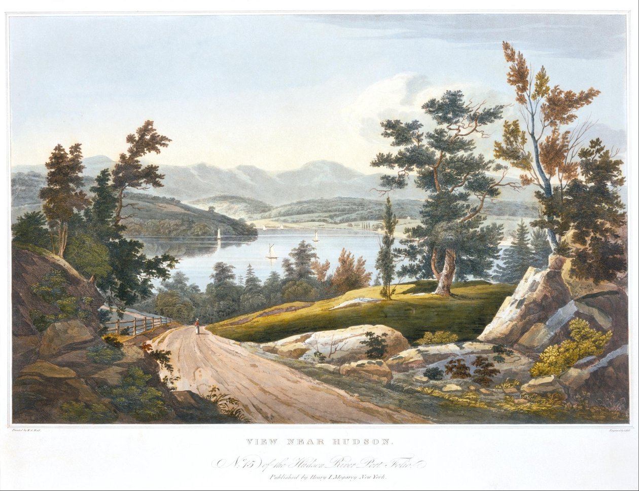 Veja perto de Hudson de John Hill