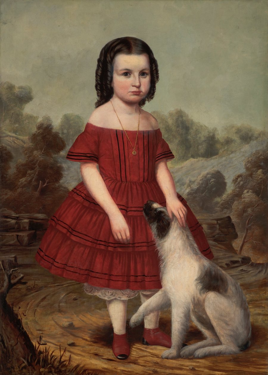 Retrato de alice lyons de John Jacob Hegler