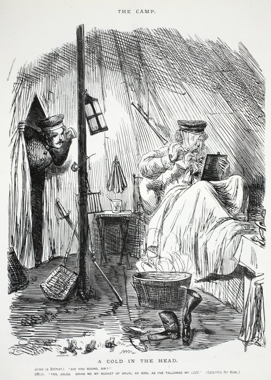 Um frio na cabeça de John Leech