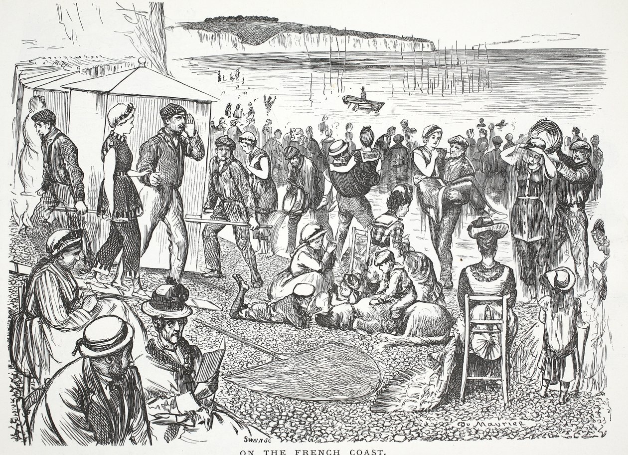 Na costa francesa de John Leech
