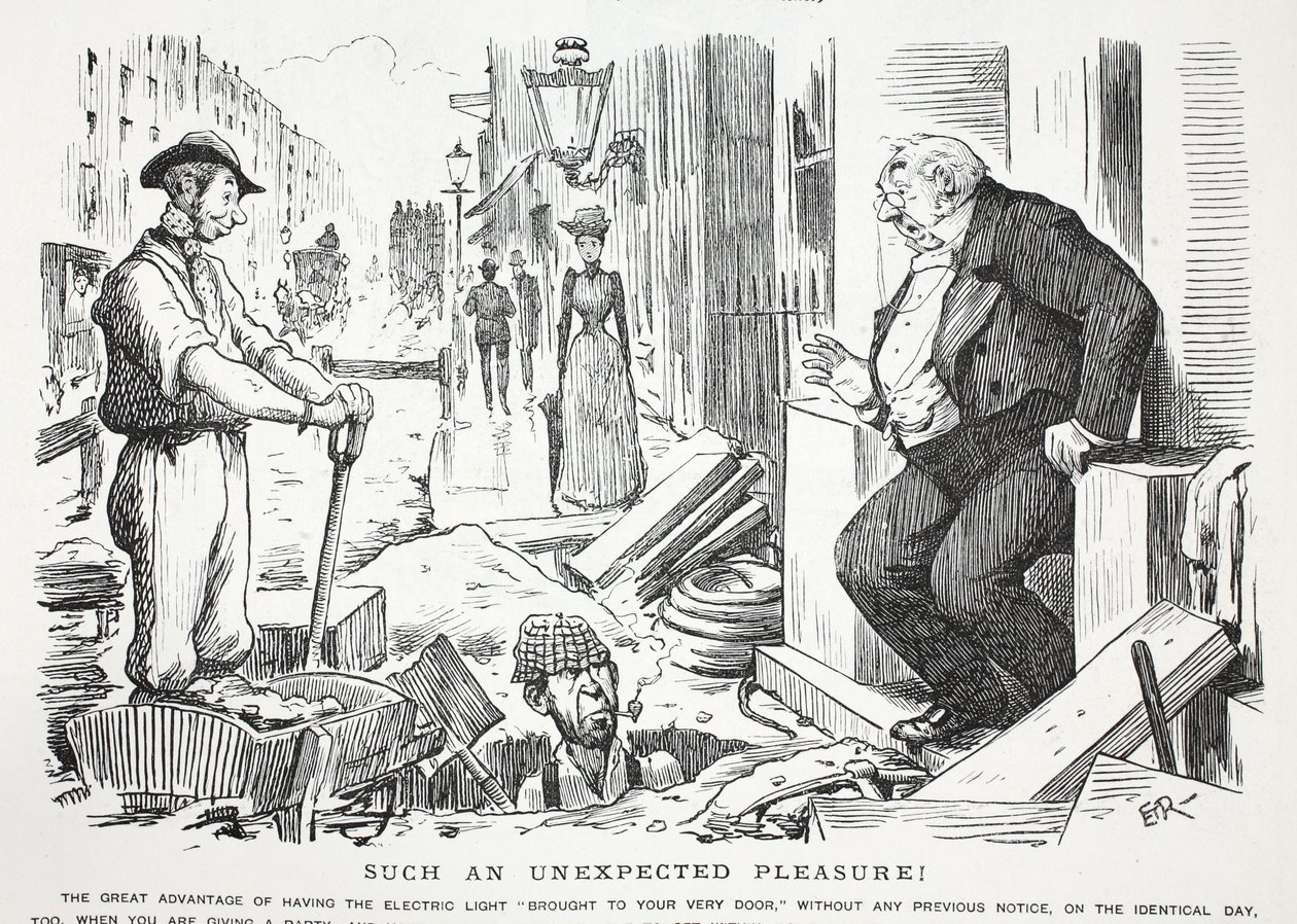 Um prazer tão inesperado! de John Leech
