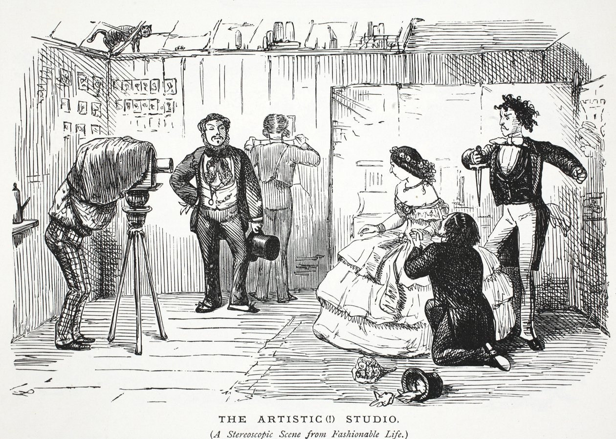 O Artístico (!) Studio de John Leech