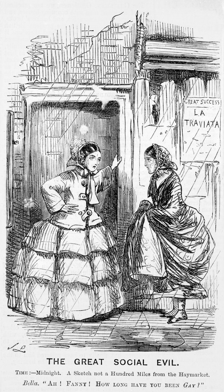 O Grande Mal Social, Soco, 1857 de John Leech