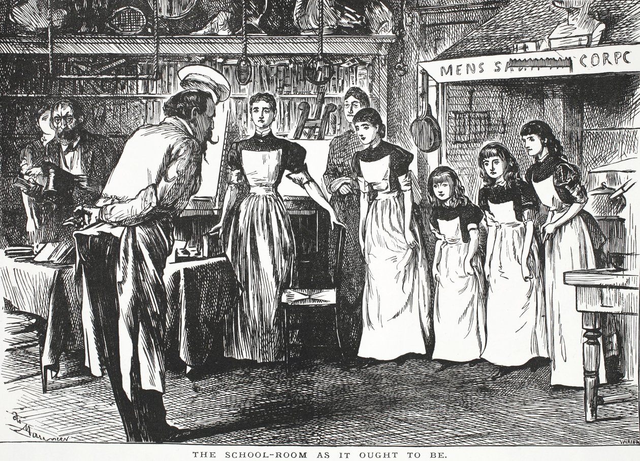 A escola como deveria ser de John Leech