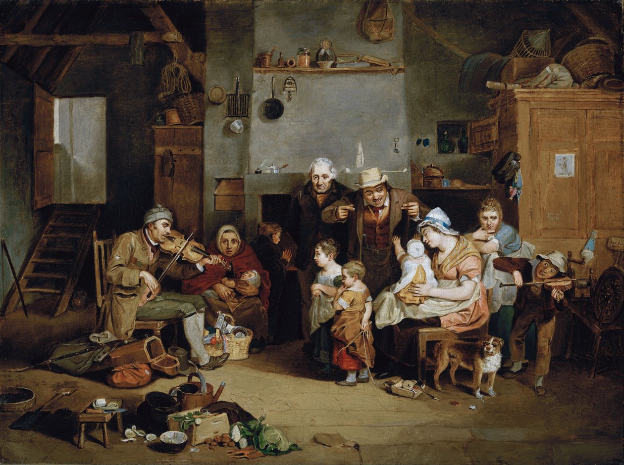 Violinista Cego de John Lewis Krimmel