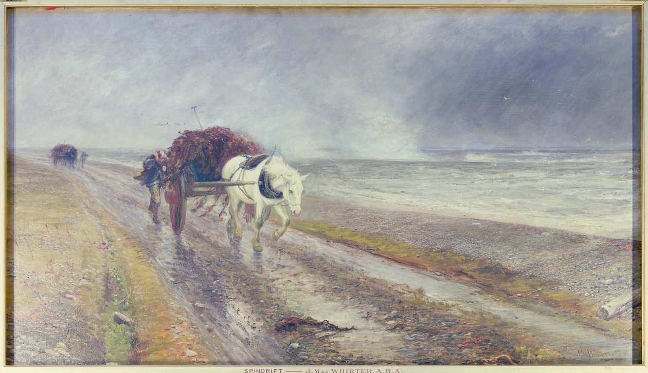 Spindrift, 1876 de John MacWhirter