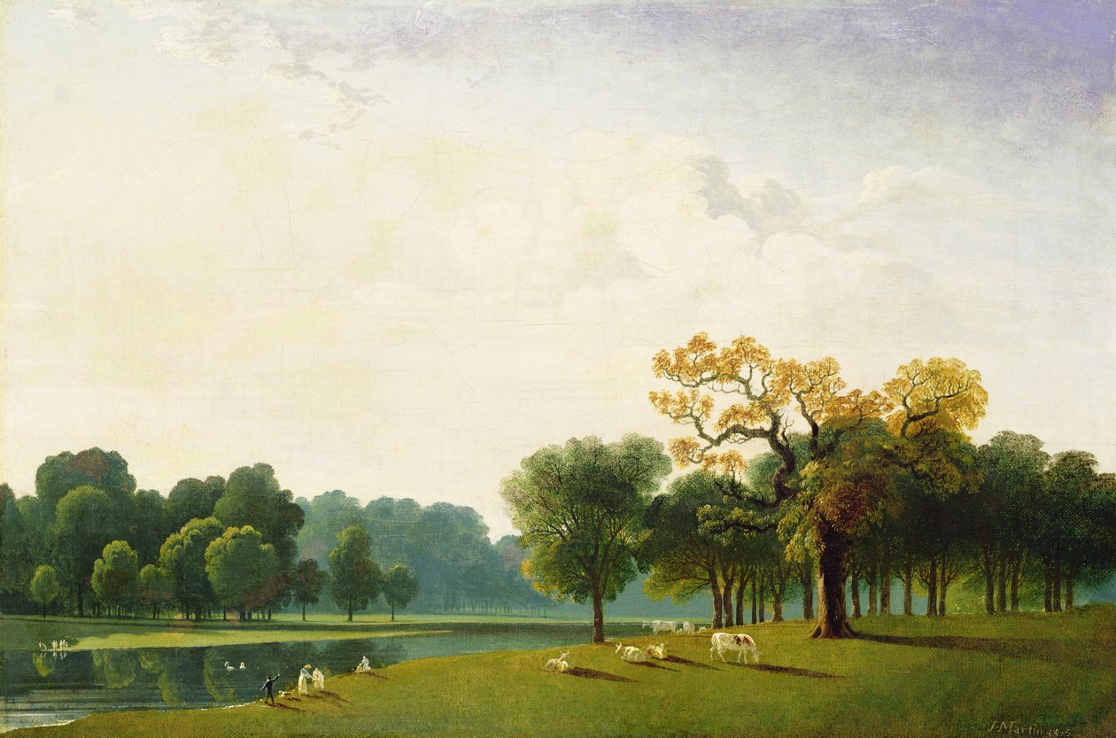 Uma visão da Serpentina, 1815 de John Martin