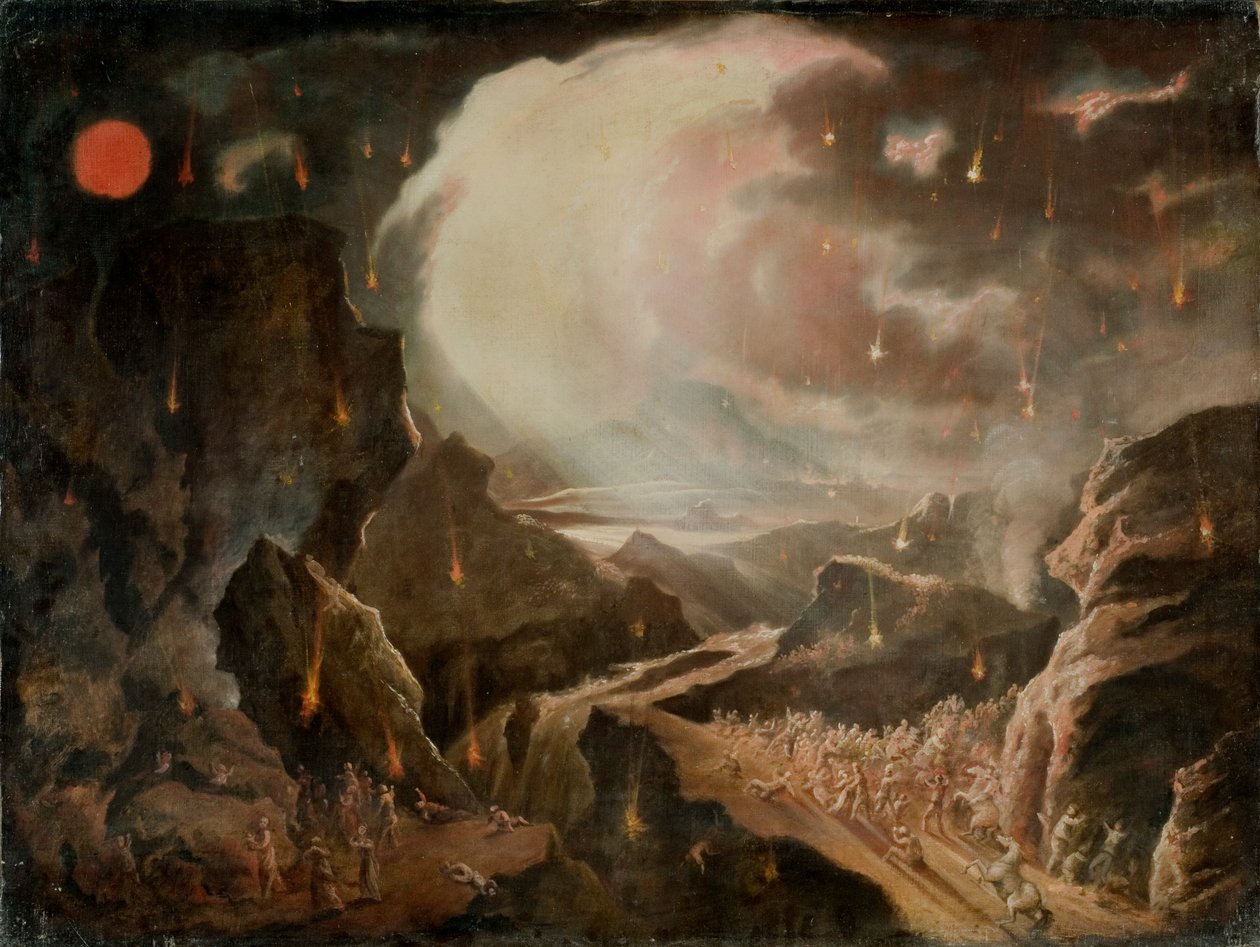 Cena de Destruição Bíblica de John Martin