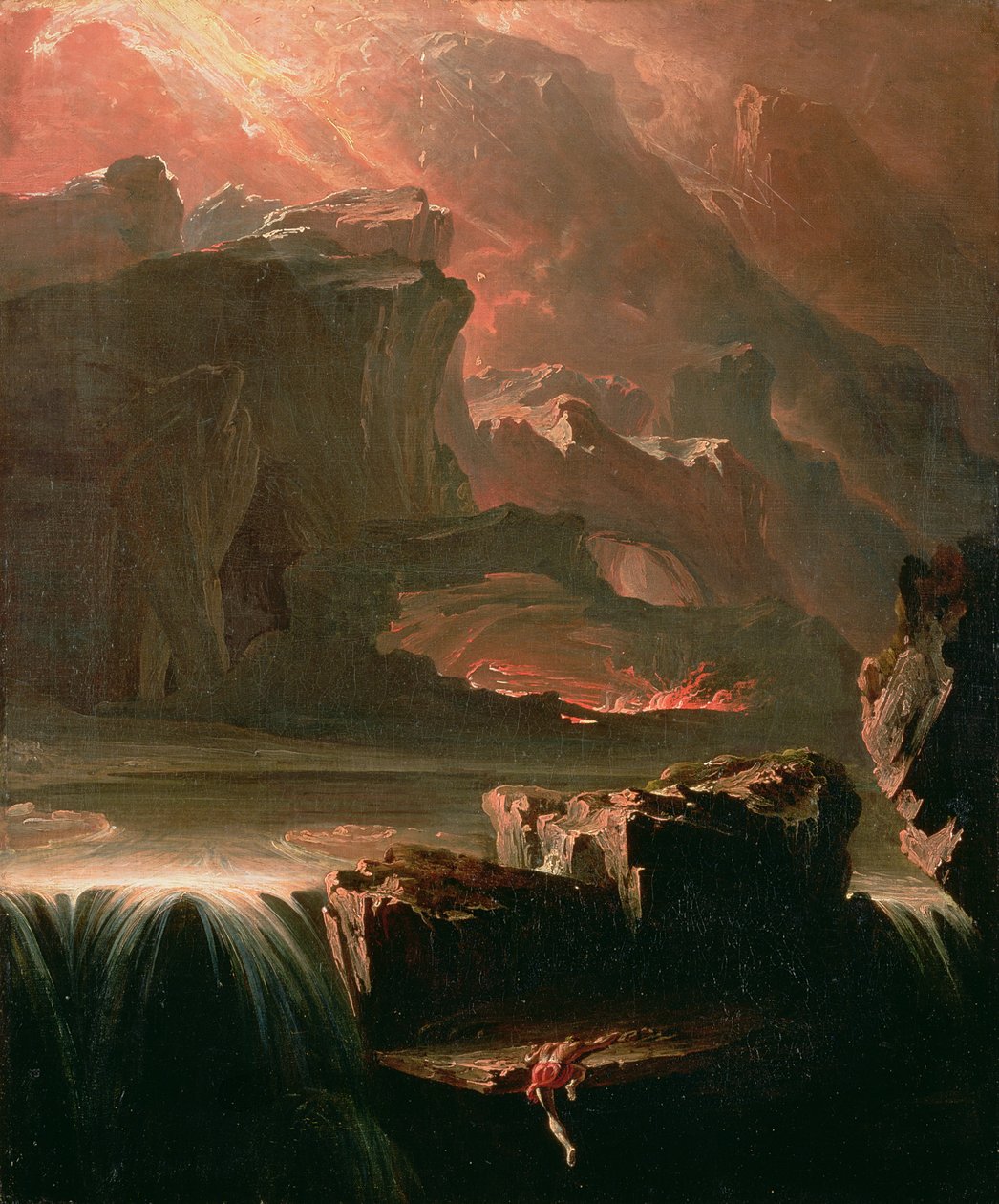 Sadak em busca das águas do esquecimento, 1812 de John Martin