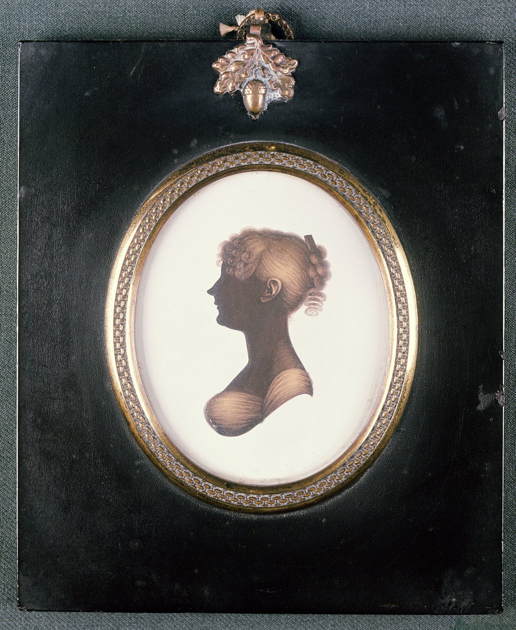 Silhueta de Cassandra Austen, c.1809 de John Meiers