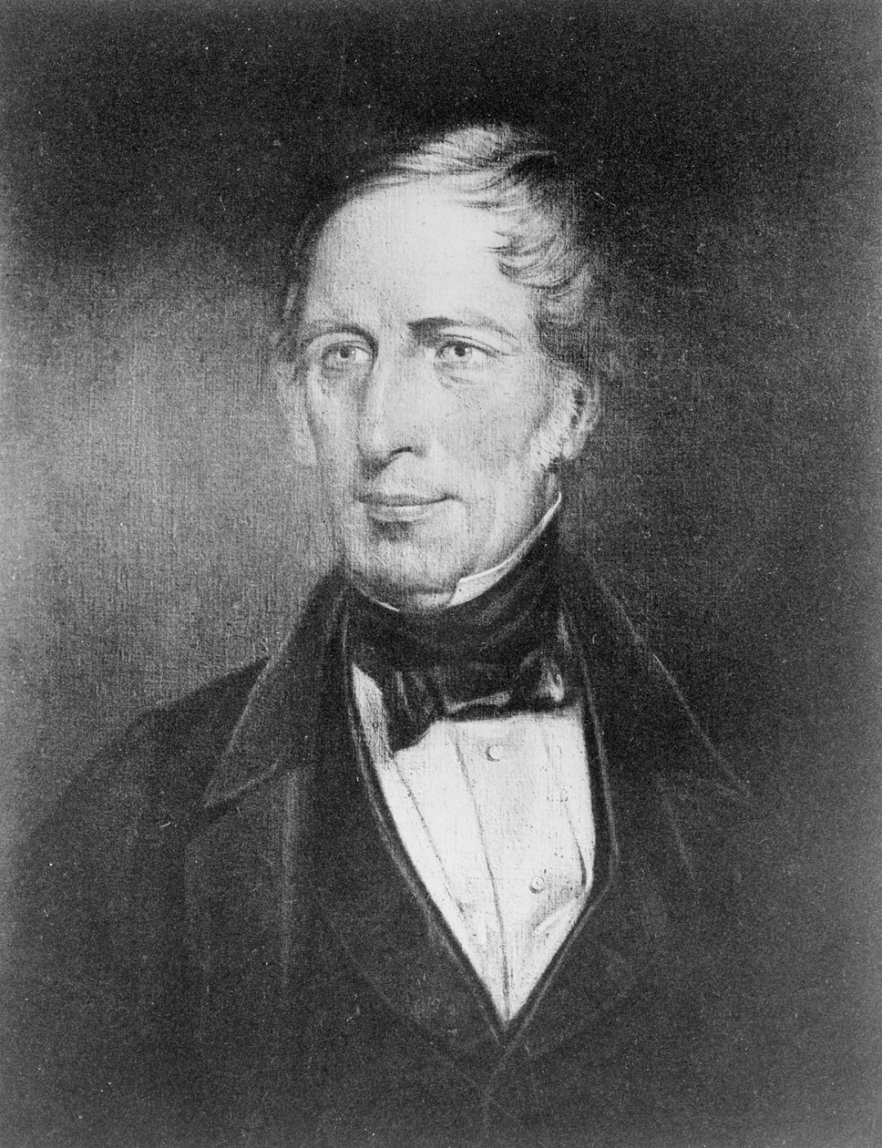 Retrato de Charles Sturt (1795-1869) aos 54 anos de idade de John Michael Crossland