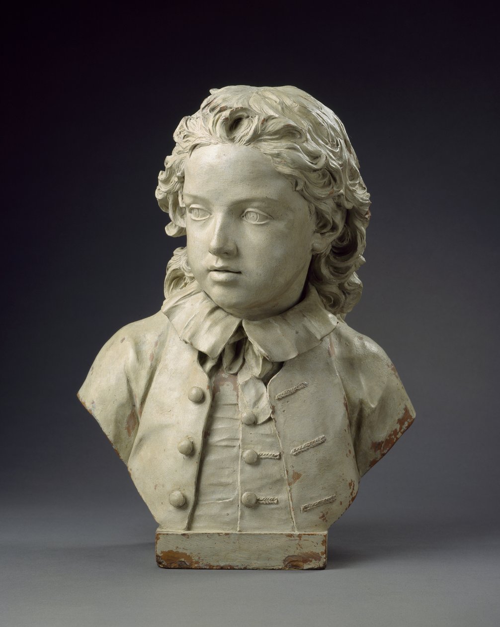 Busto de Edward Salter aos seis anos de idade, 1748 (terracota) de John Michael Rysbrack