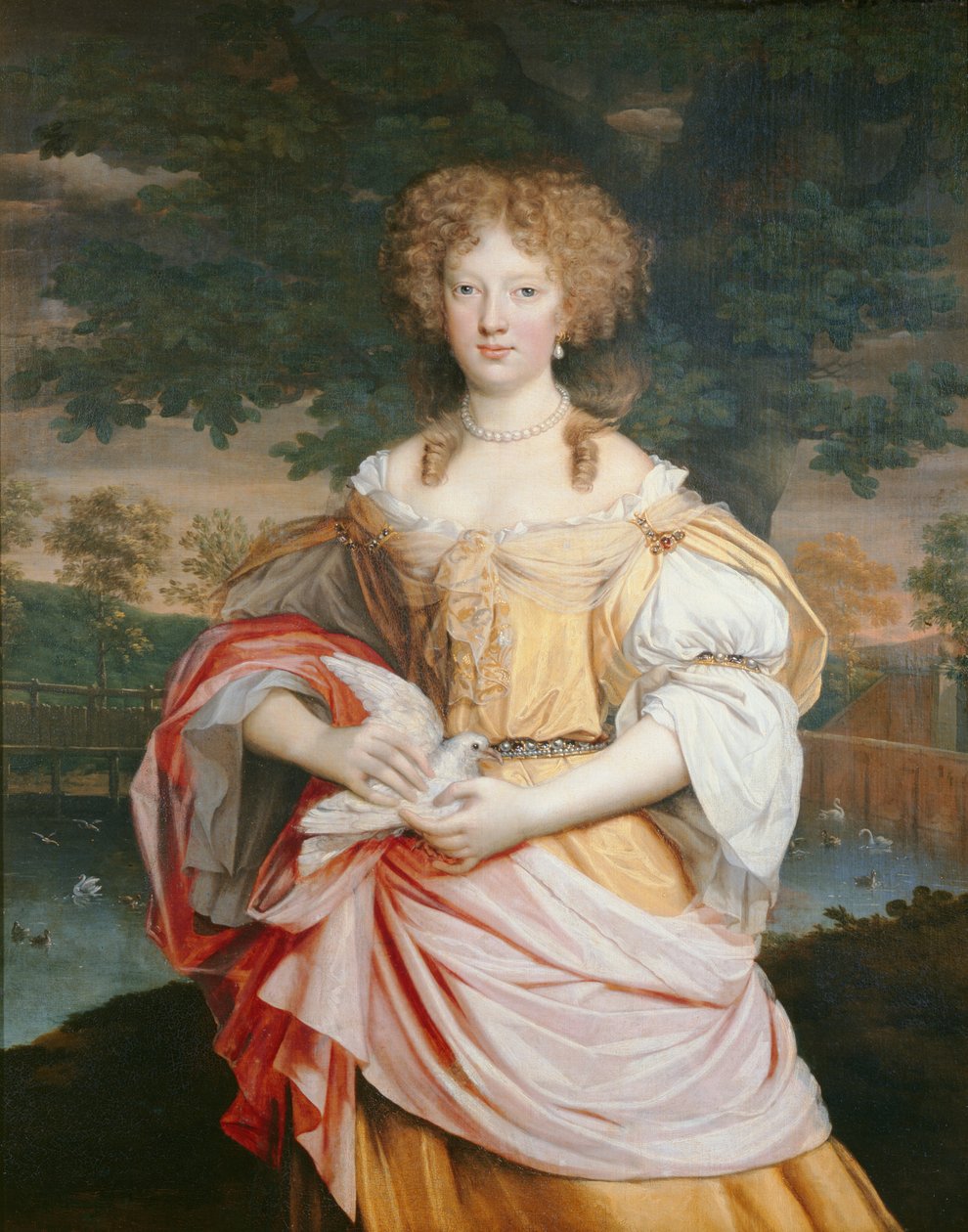 Retrato de Mary Wilbraham (1661-1737) de John Michael Wright