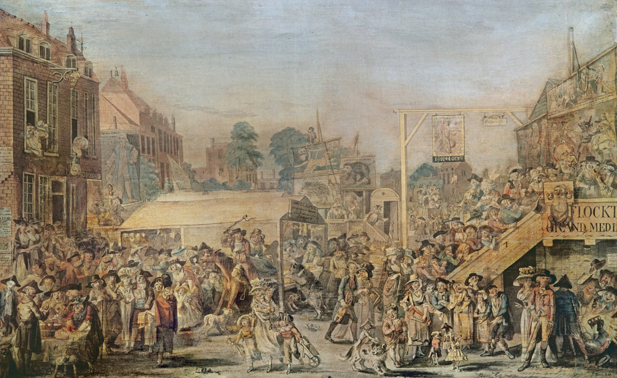 Feira do Estatuto de Edmonton, 1788 de John Nixon