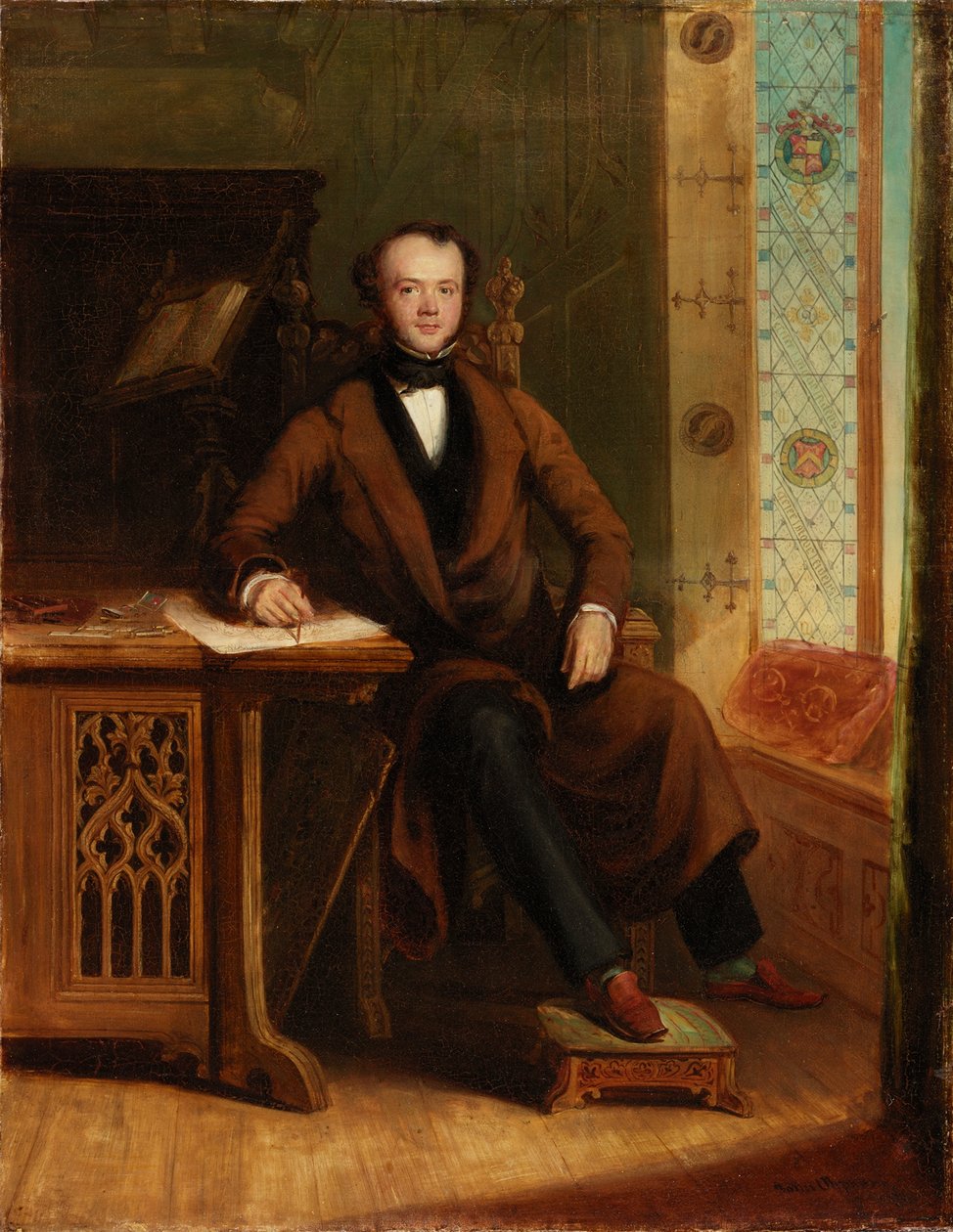 Retrato de William Wailes, c de John Oliphant