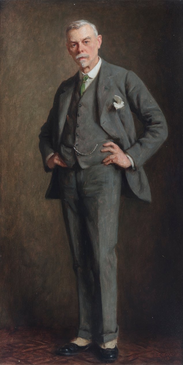 Laurence Turner, mestre da associação dos trabalhadores de arte em 1922, 1925 de John Percy Cooke