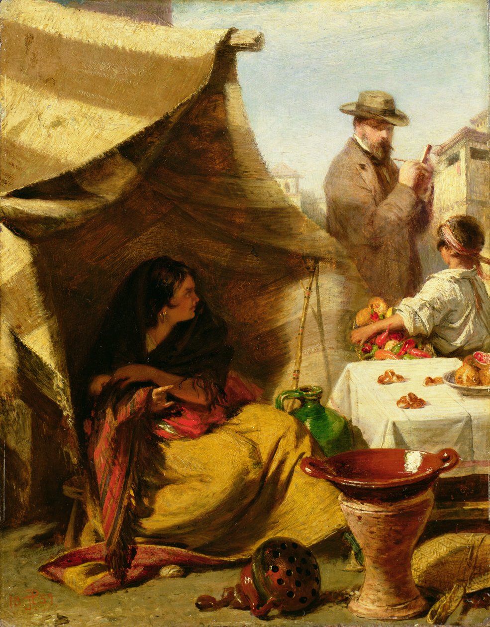 O olho mau, 1859 de John Phillip
