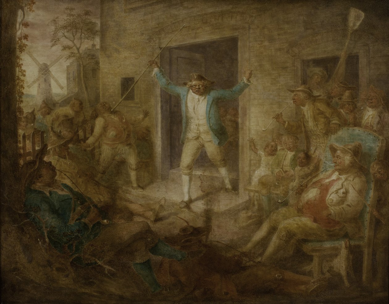 Édito de William, o Testy Against Tobacco, 1865 de John Quidor