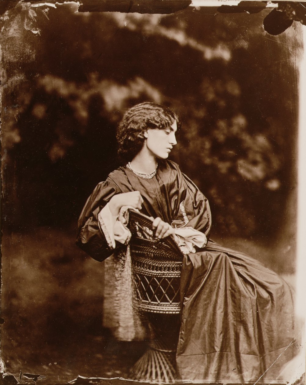 Retrato de Jane Morris (1839-1914) 1865 (albumen print) (ver também 265091) de John R. Parsons