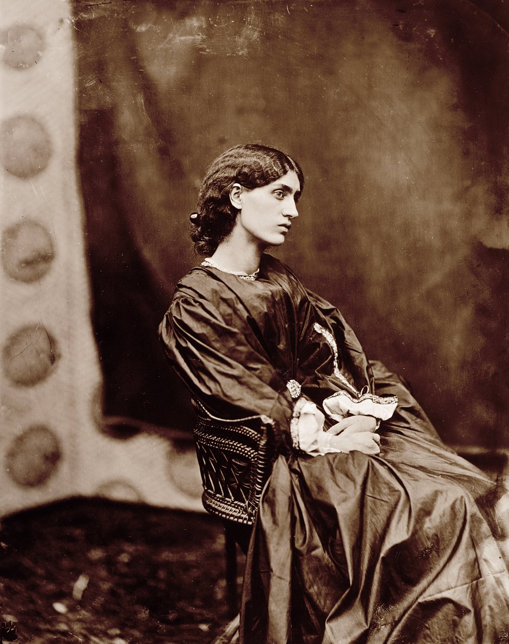 Retrato de Jane Morris (1839-1914) 1865 (albumen print) de John R. Parsons