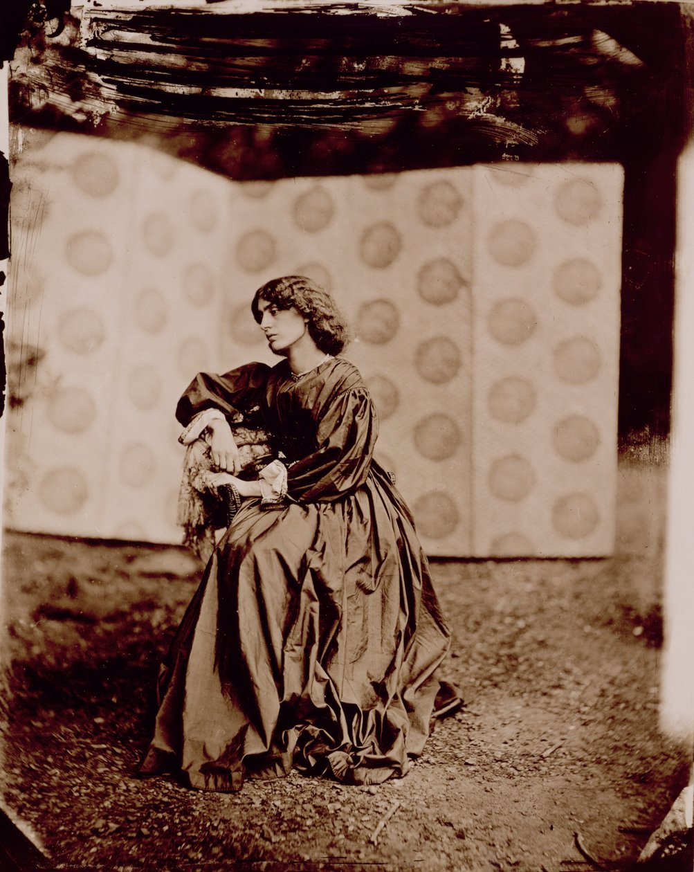 Retrato de Jane Morris (1839-1914) 1865 (albumen print) de John R. Parsons
