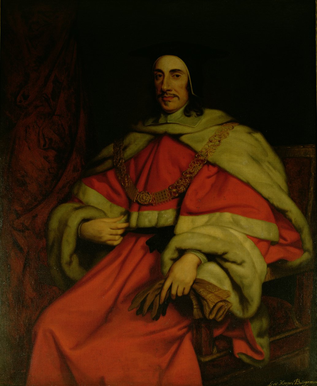 Sir Orlando Bridgeman (1608-74) 1º Barão (óleo) de John Riley