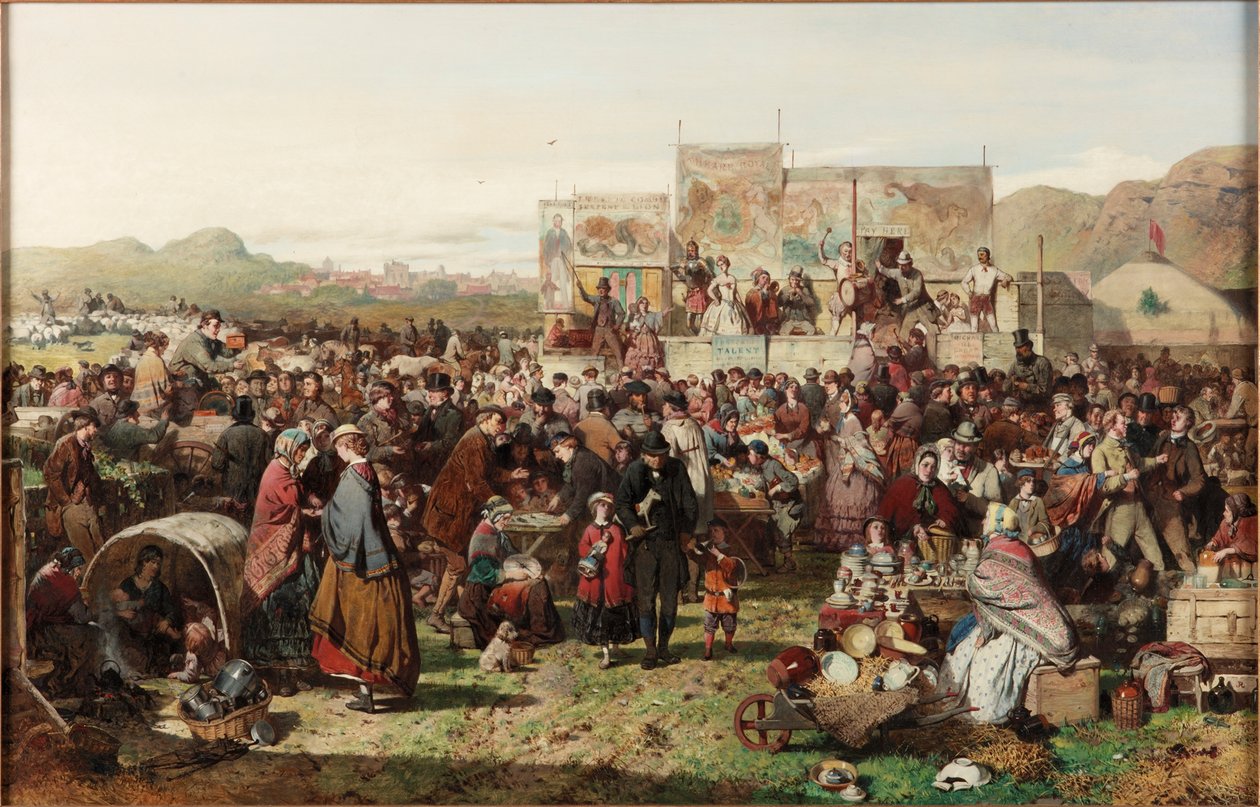 Feira da Fronteira, c.1865 de John Ritchie
